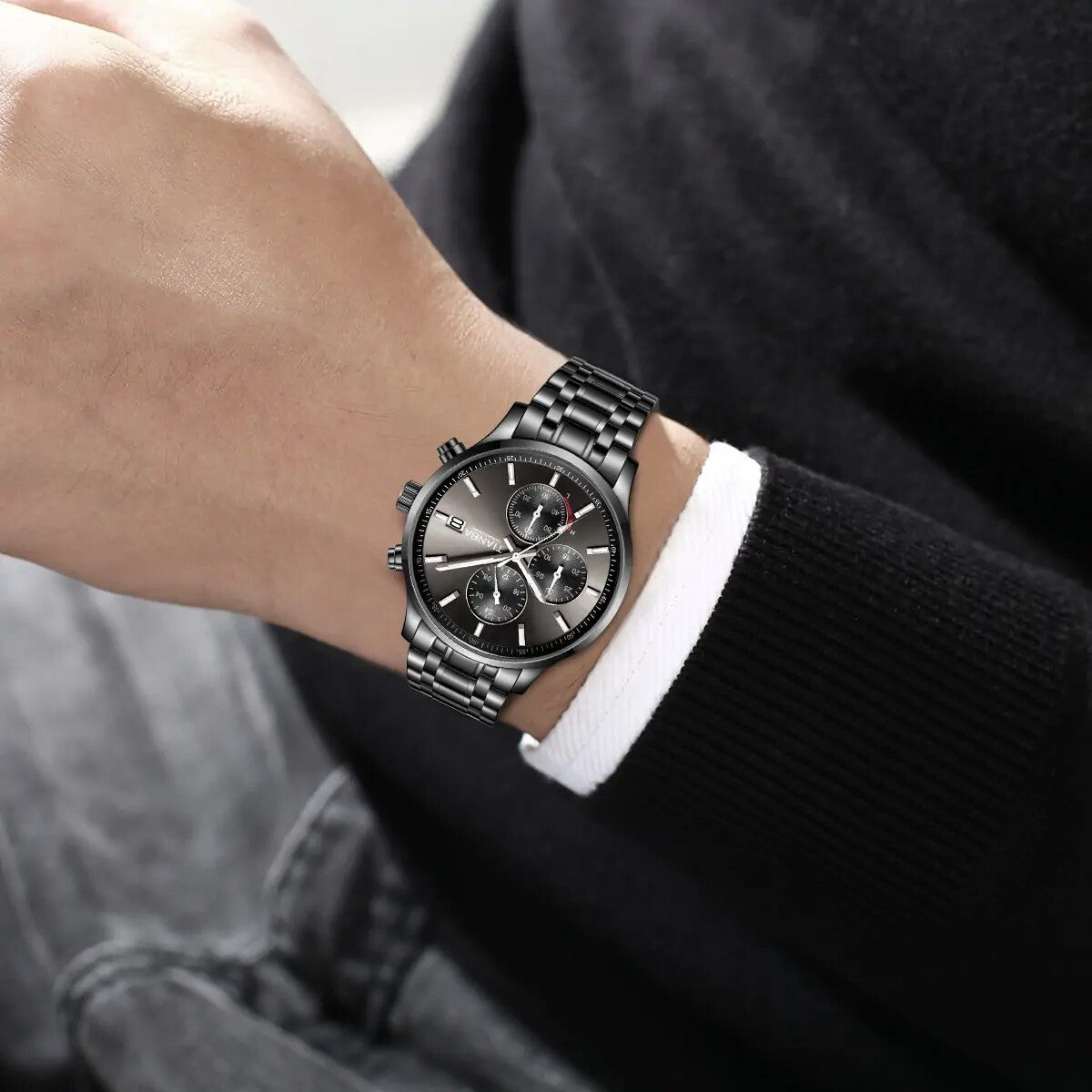 High Precision Mechanical Watches Men's Self winding Collection - Alain Carnet Watch