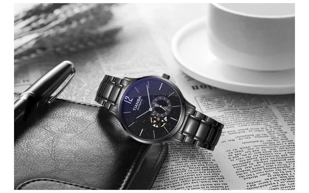 Classic Automatic Mechanical Watch for Business, Perfect Gift for Executives - Alain Carnet Watch