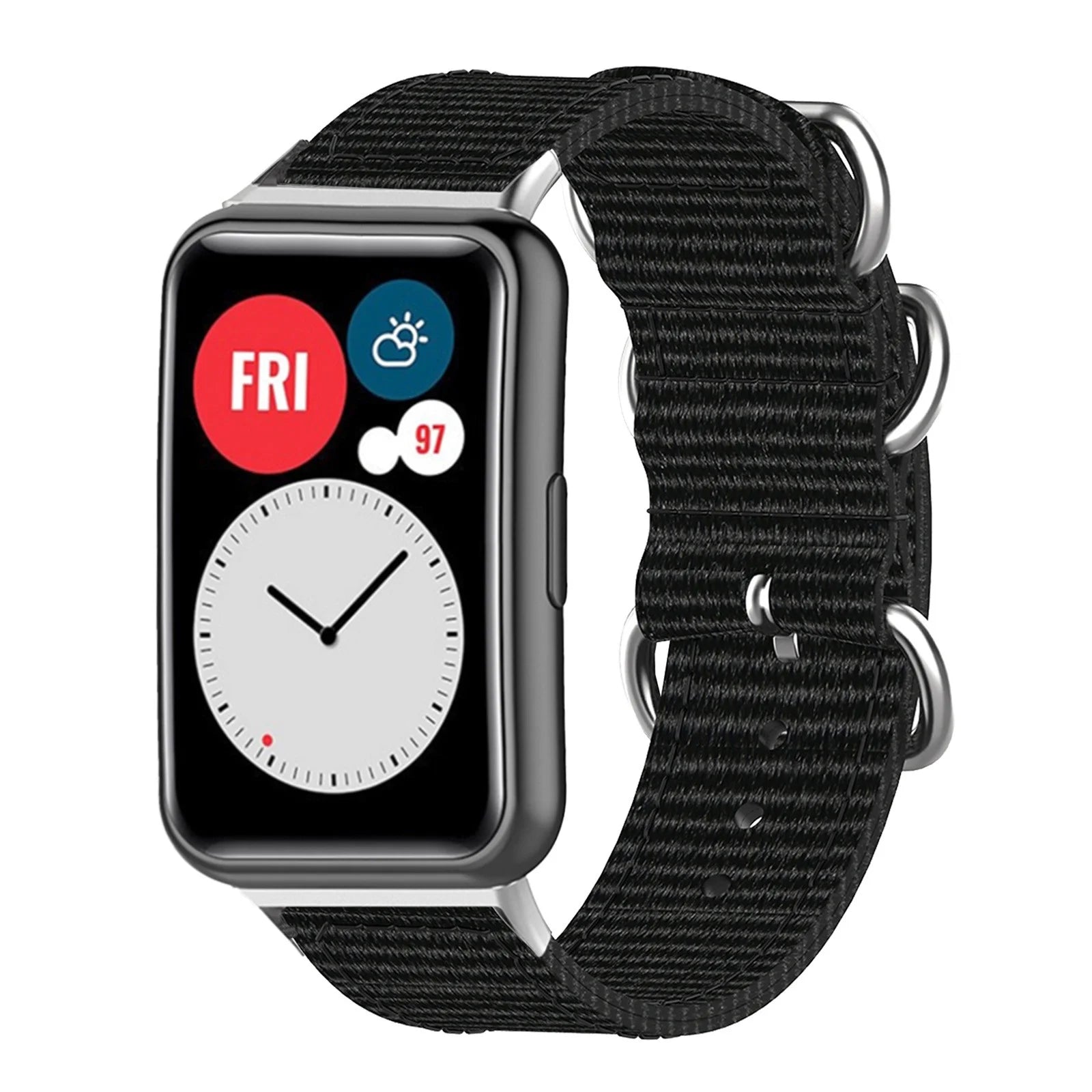 Canvas Watch Strap Compatible with Smartwatches and Traditional Watches - Alain Carnet Watch