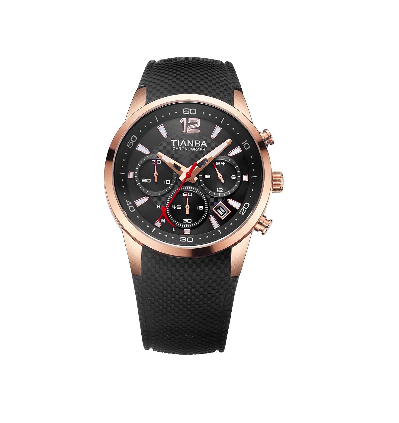 Mechanical Watch with Leather Strap, Ideal for Business Attire and Formal Events - Alain Carnet Watch