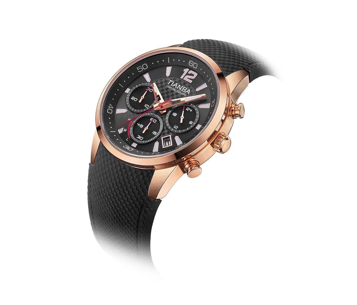 Mechanical Watch with Leather Strap, Ideal for Business Attire and Formal Events - Alain Carnet Watch