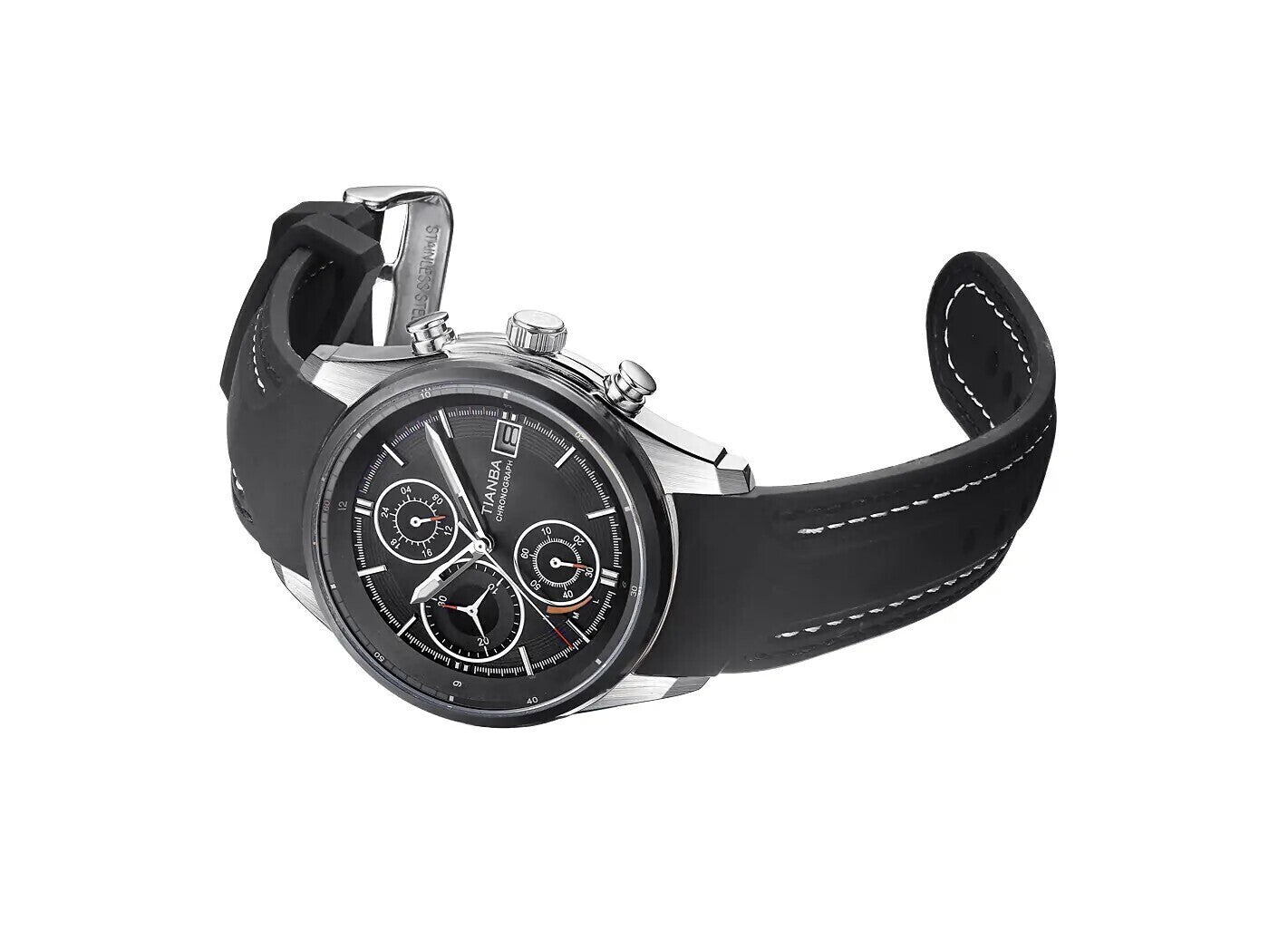 Mechanical Dress Watch, Sapphire Crystal, Enhances Your Business Look - Alain Carnet Watch