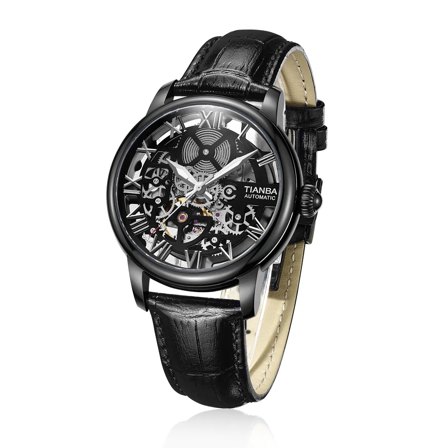 Men's Automatic Mechanical Watch, Sleek Business Design for Daily Wear - Alain Carnet Watch