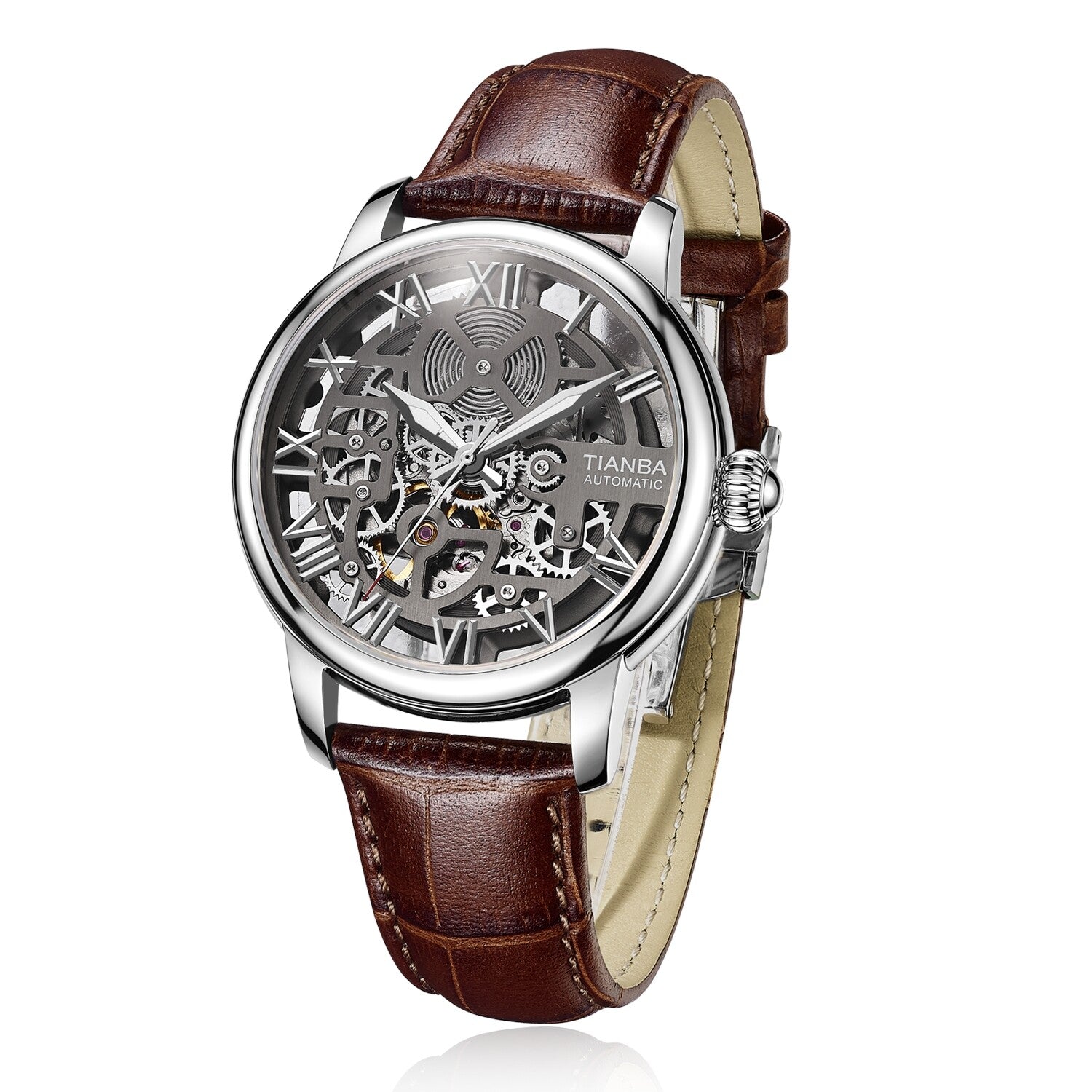 Men's Automatic Mechanical Watch, Sleek Business Design for Daily Wear - Alain Carnet Watch