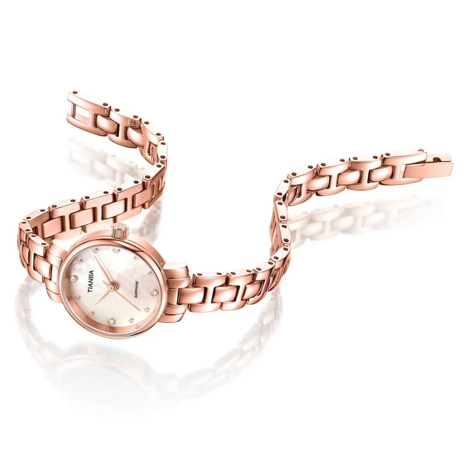 Rose Gold Jewelry Watches for Women Glamorous and Stylish - Alain Carnet Watch